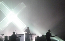 British band The xx performing at the Pabst Theater, Milwaukee.